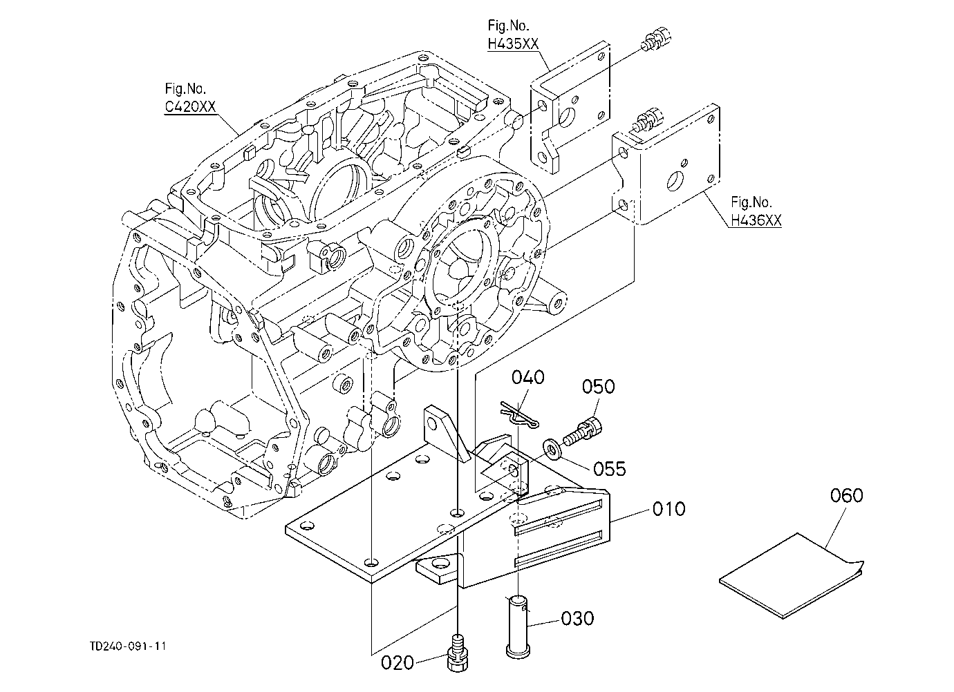 Swinging Drawbar (W/G No.L8325) [Option]