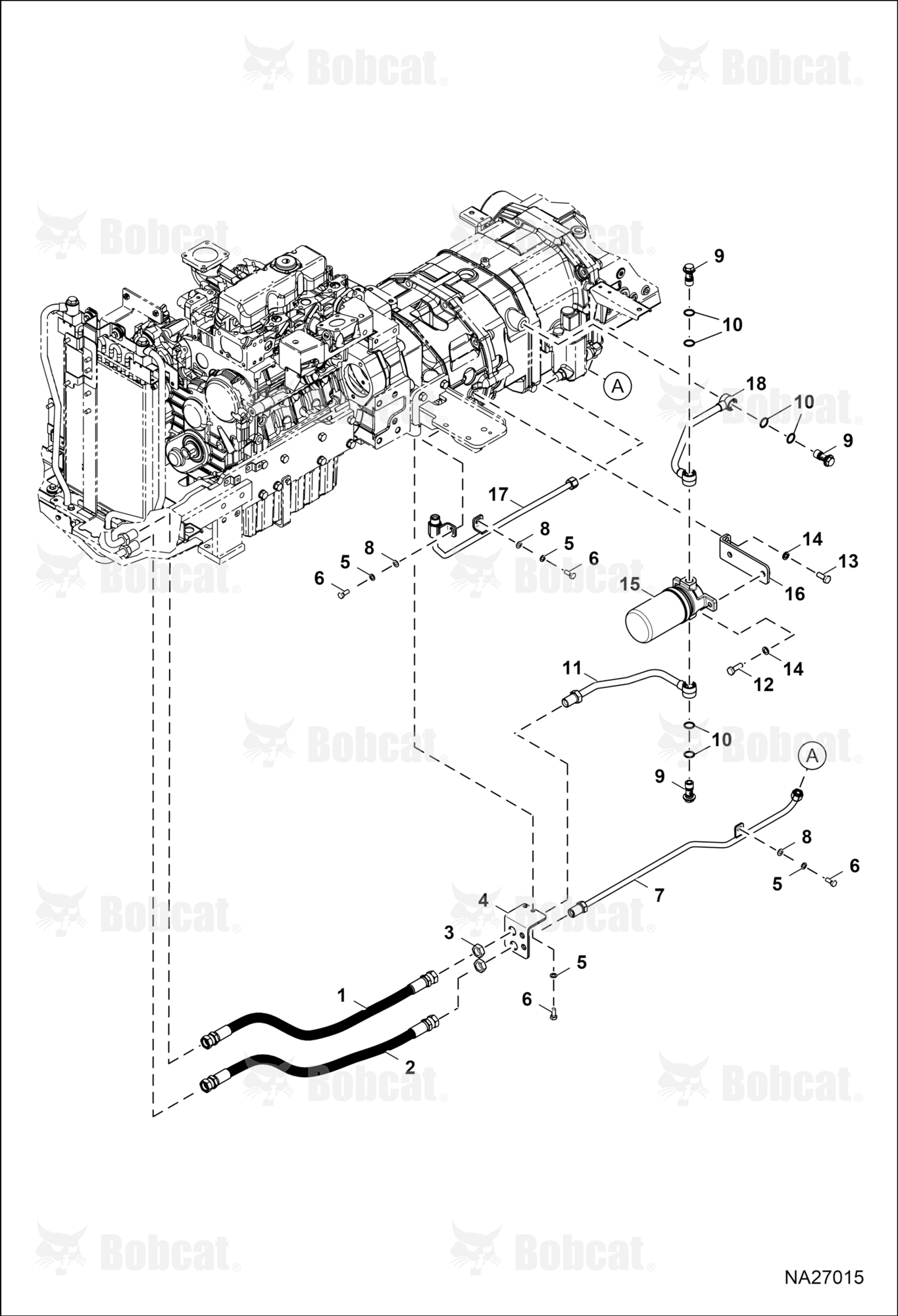 Hydraulic System (LH Side)