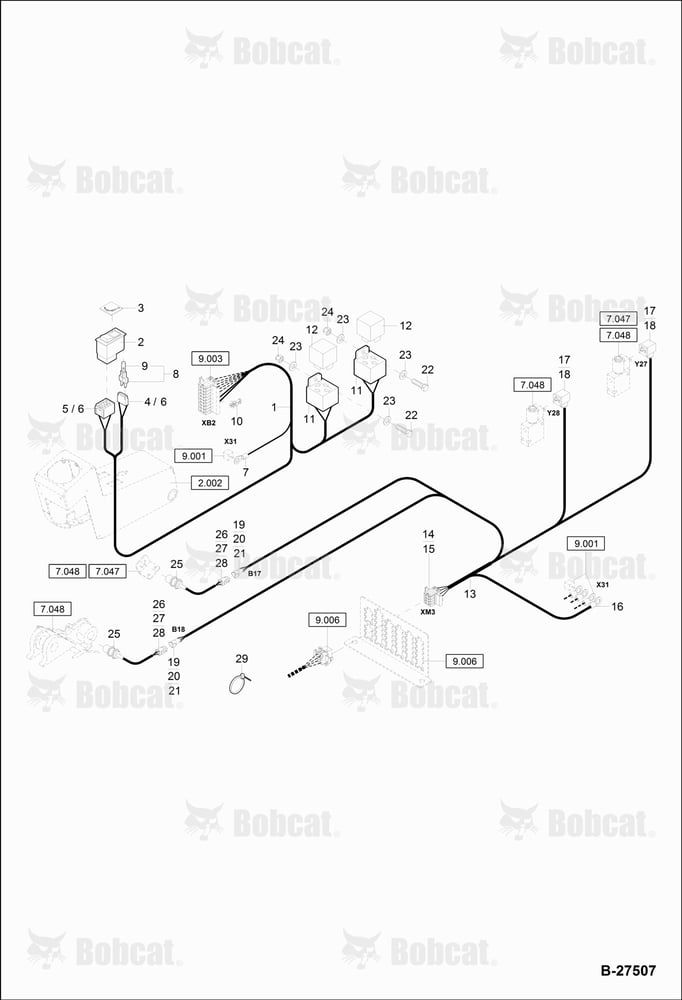 Electric Installation - Boom Height Limitation