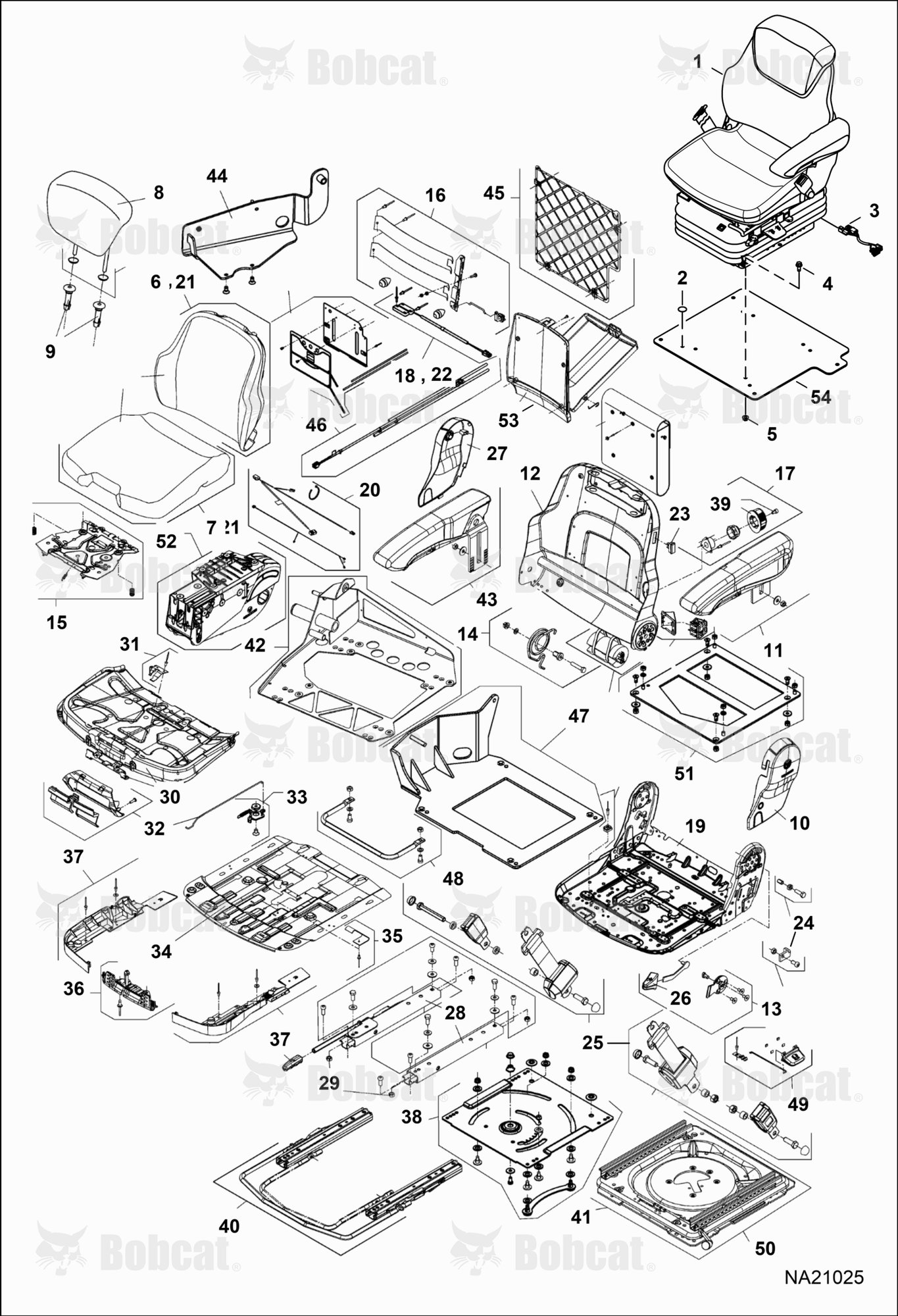 Seats (Air Suspension) (7434346)
