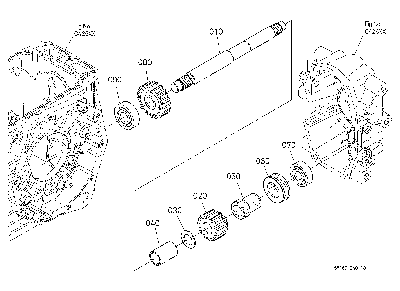 Mid Pto Drive Gear