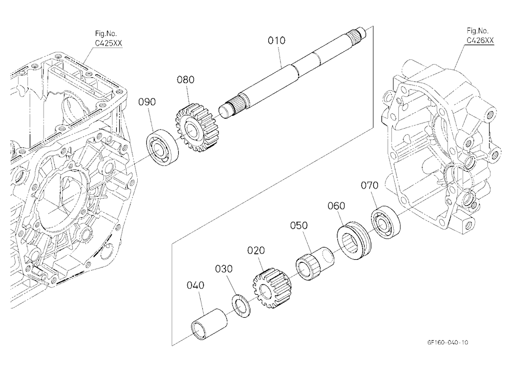 Mid Pto Drive Gear