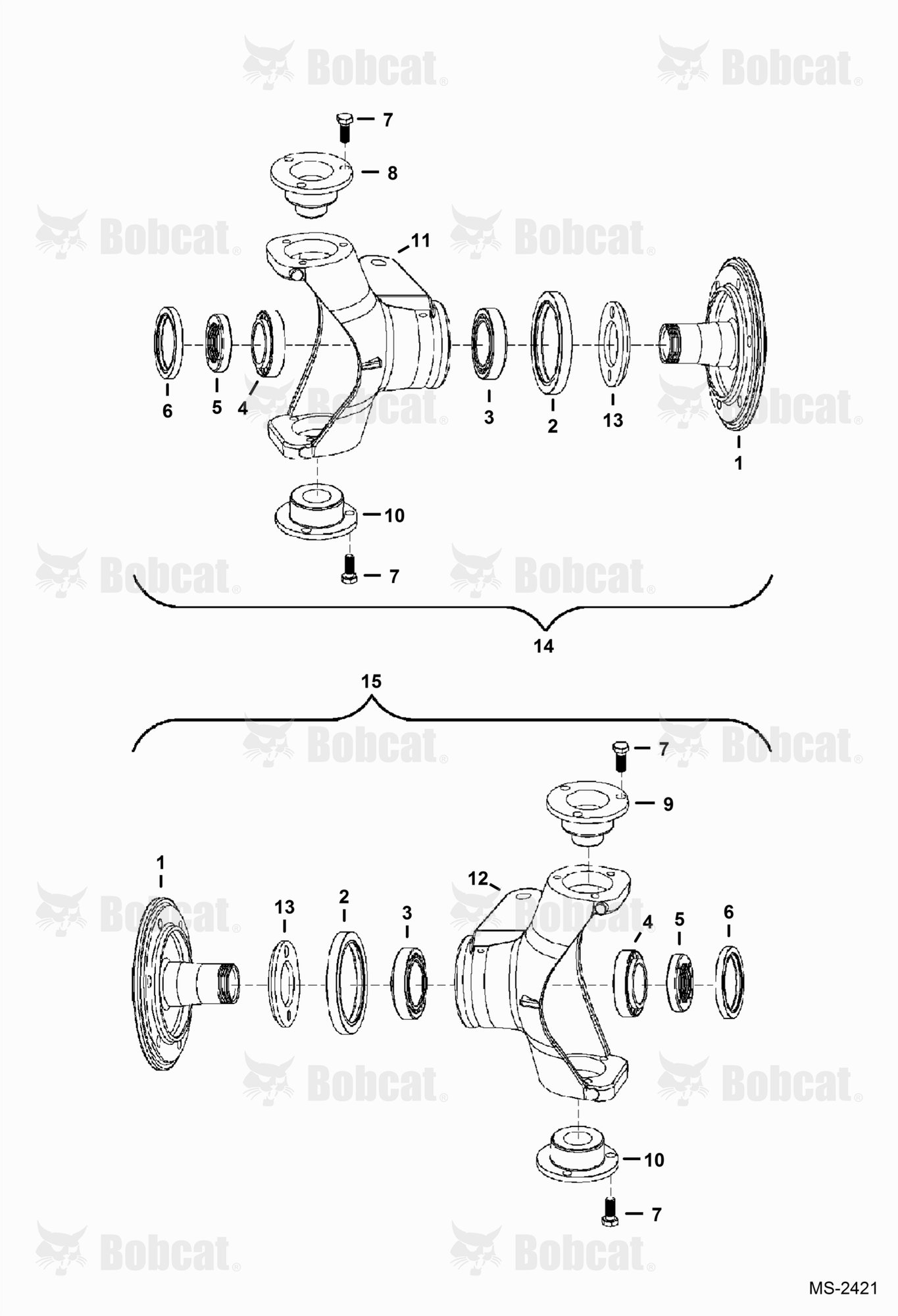 Axle Assembly (Hub Assembly)