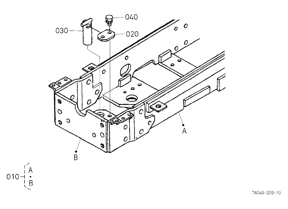 Front Axle Frame [2Wd] [Old Type] [Option]
