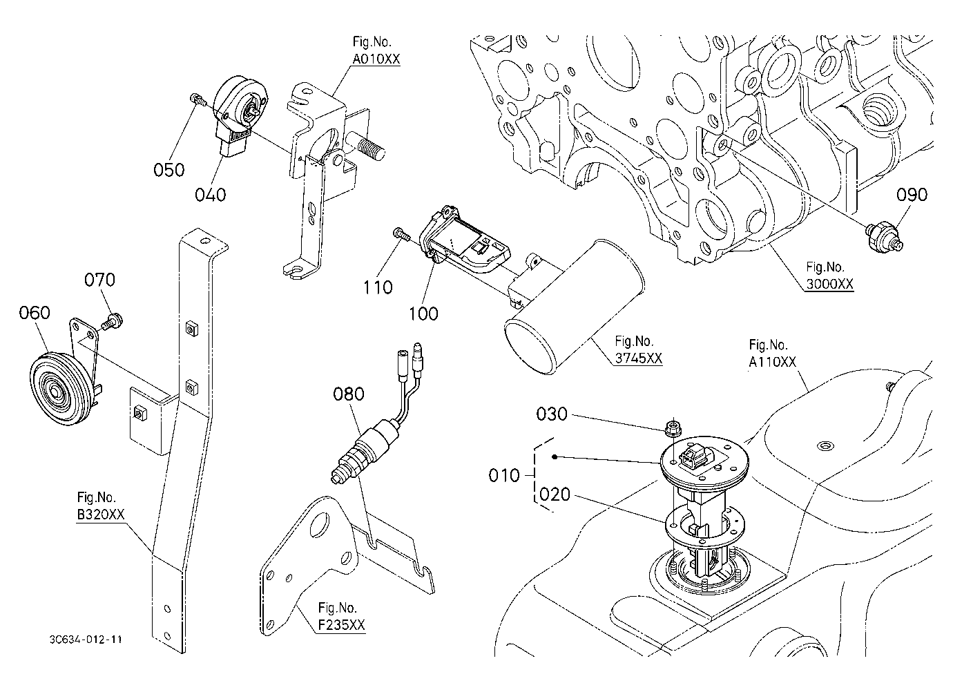 Switch/Sensor (Fuel Unit/Horn)
