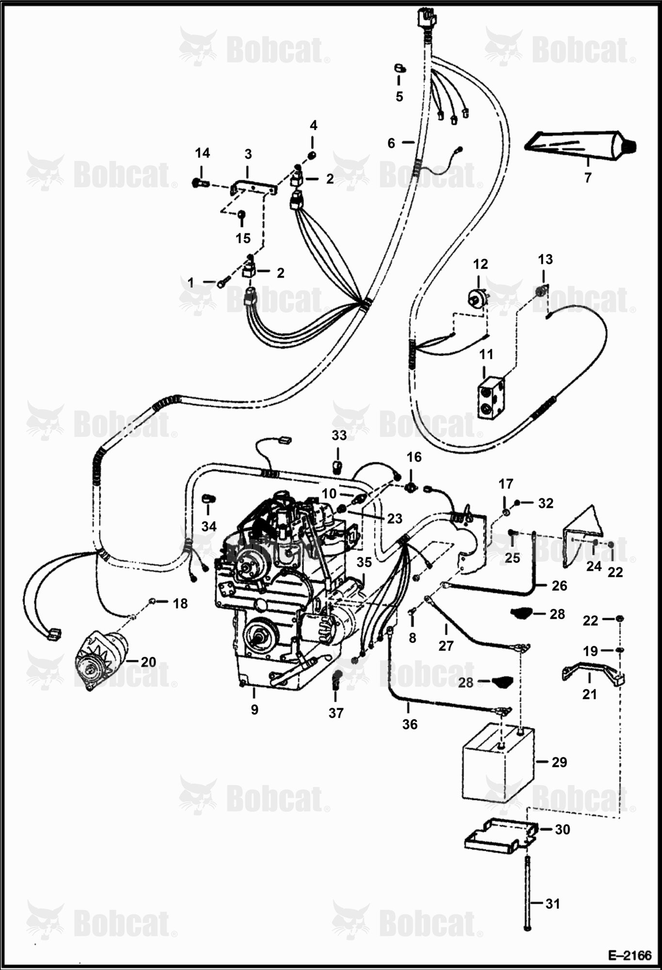 Engine Electrical System  502425463 & Above