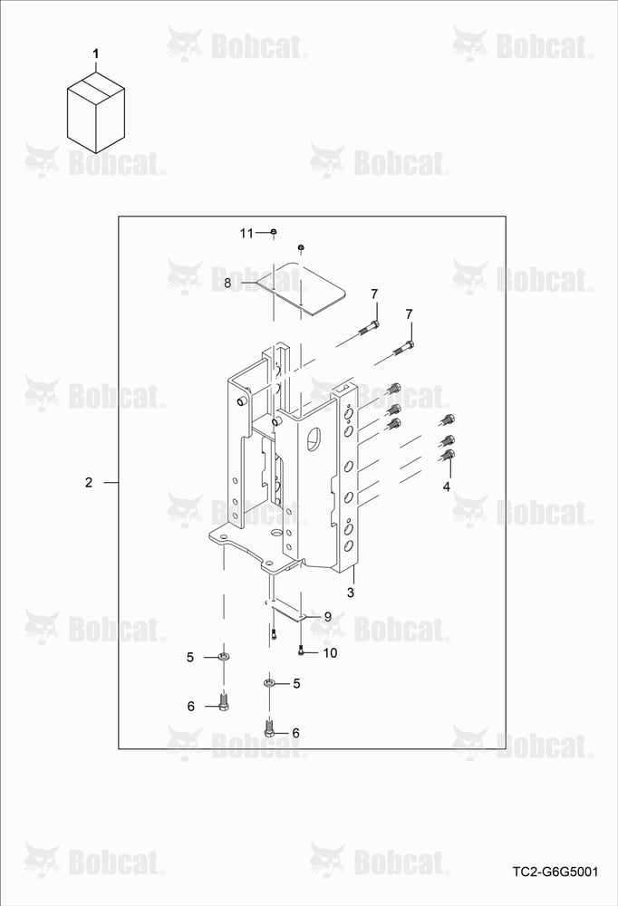 Rear Height Control Hitch Group (4PORT)