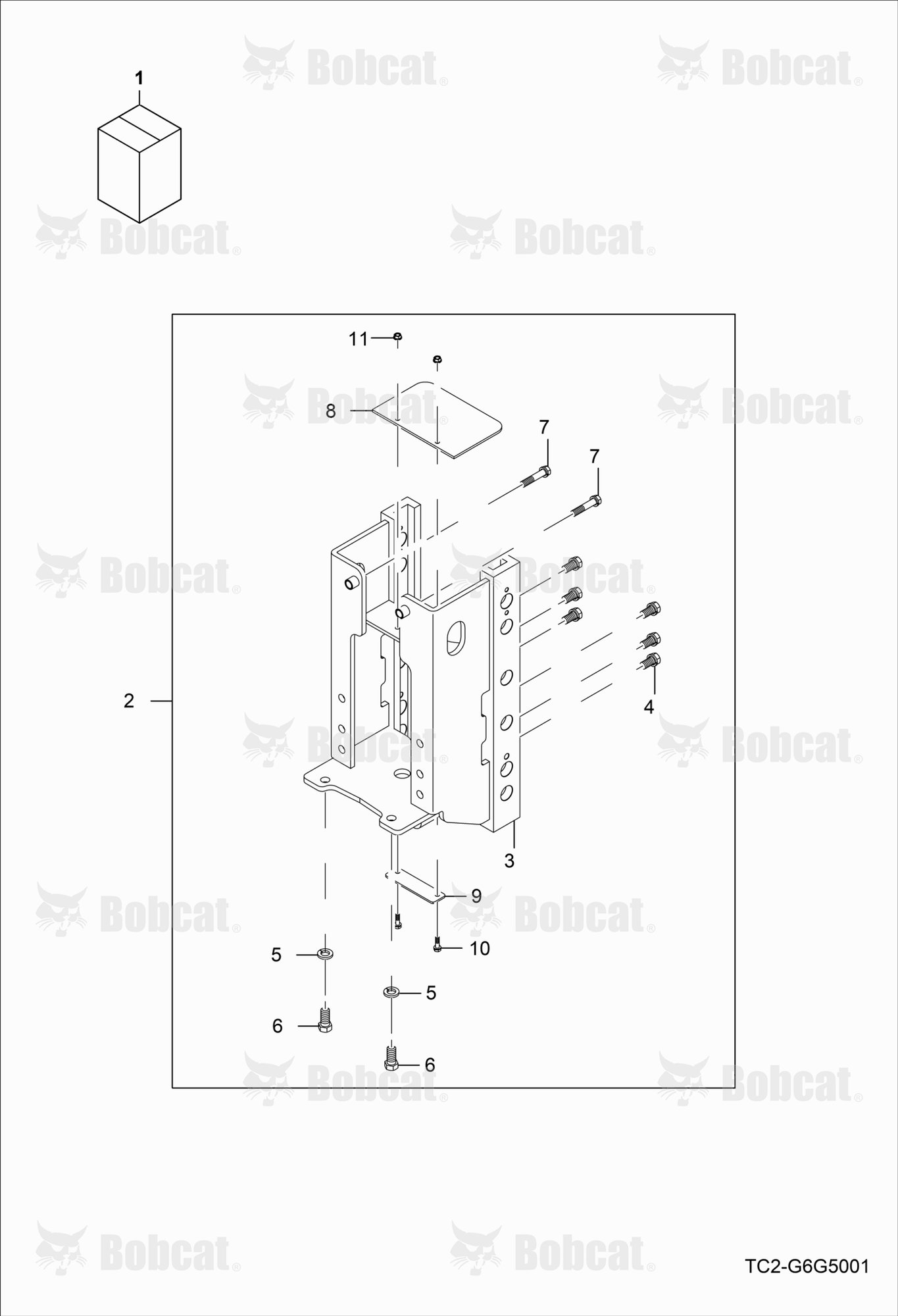 Rear Height Control Hitch Group (4PORT)