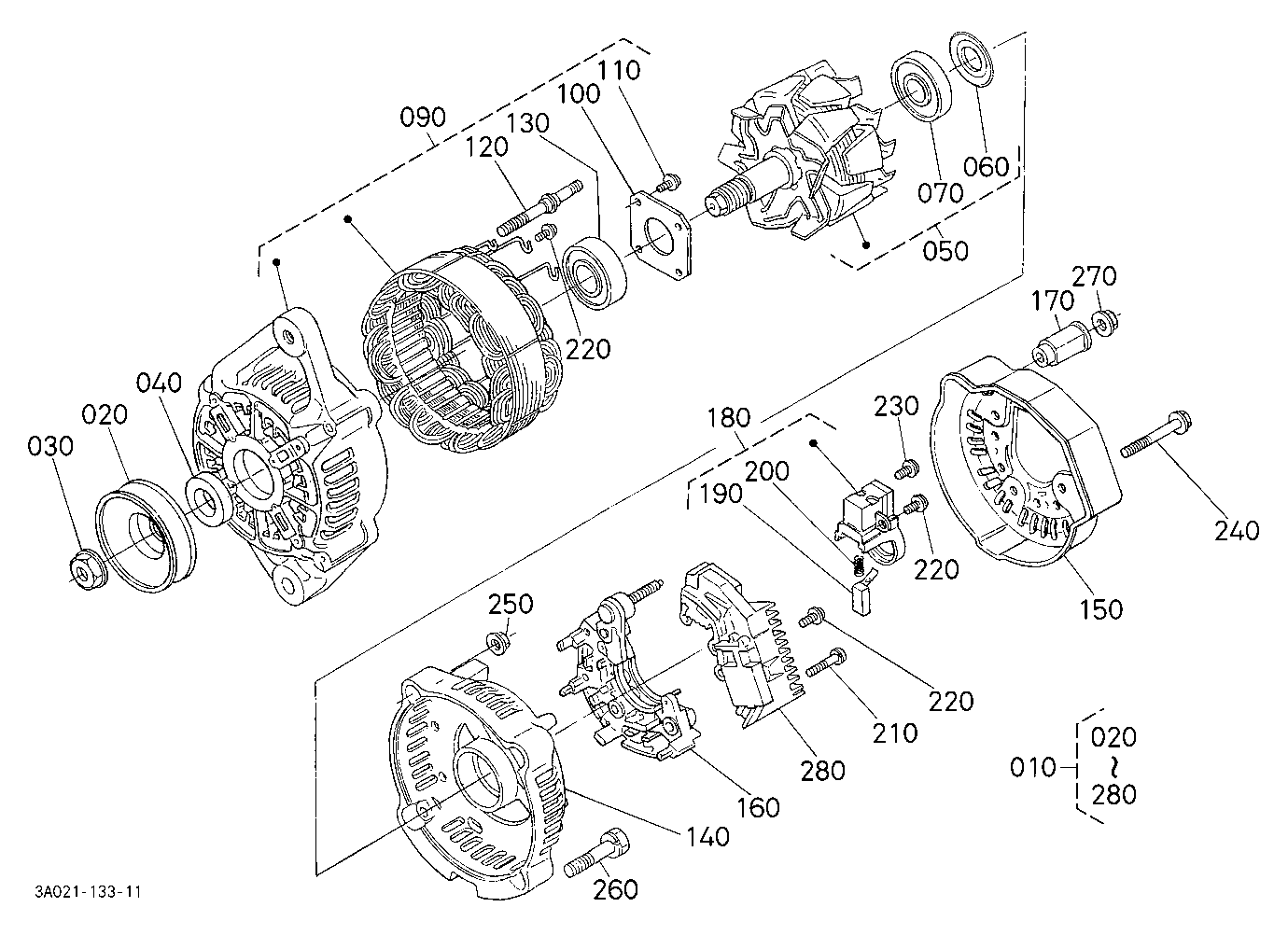 Alternator [Component Parts]