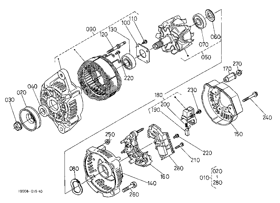 Alternator [Component Parts] [Option](Not For Rema