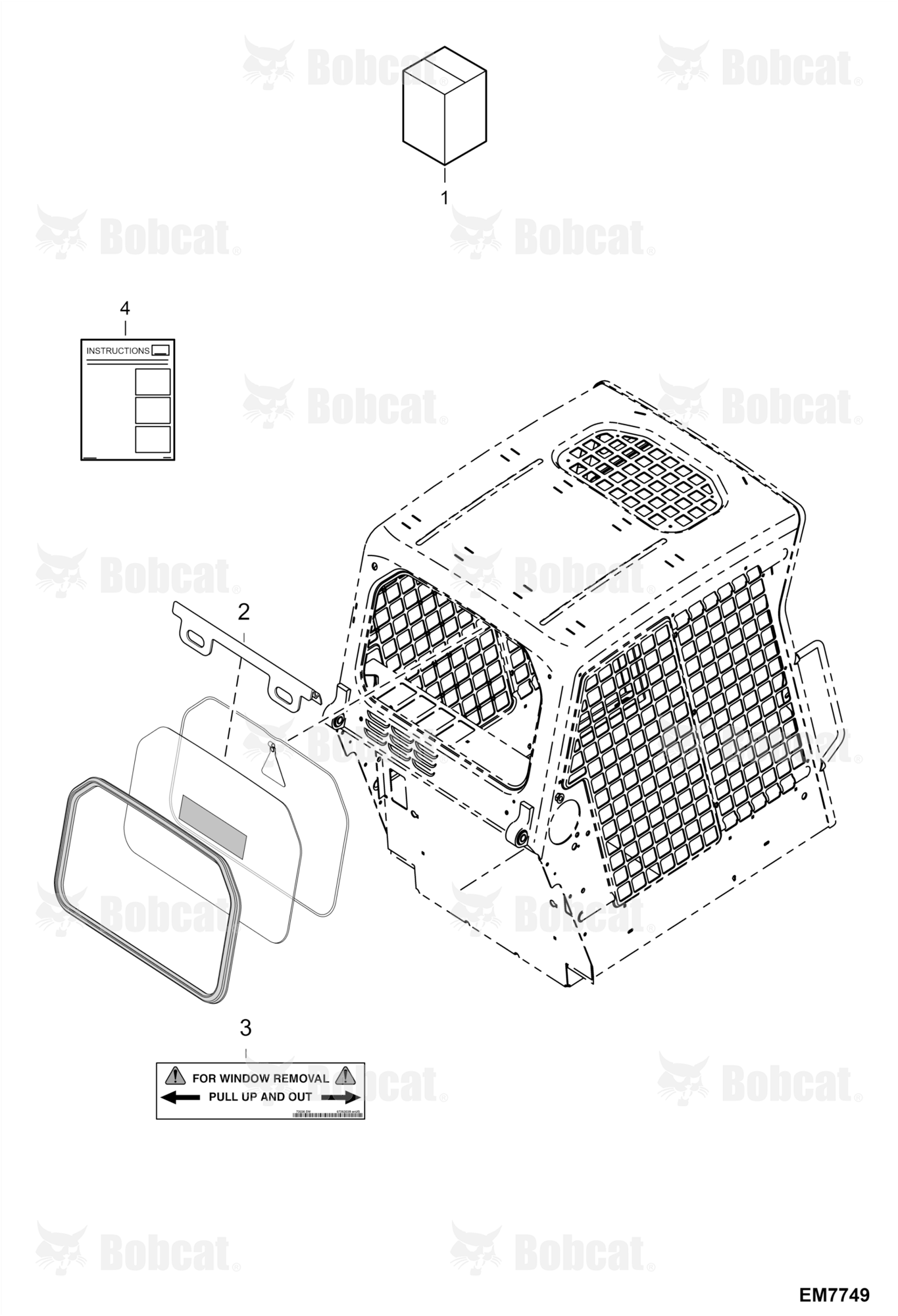 CAB Windows Kit (Rear Window Removal)