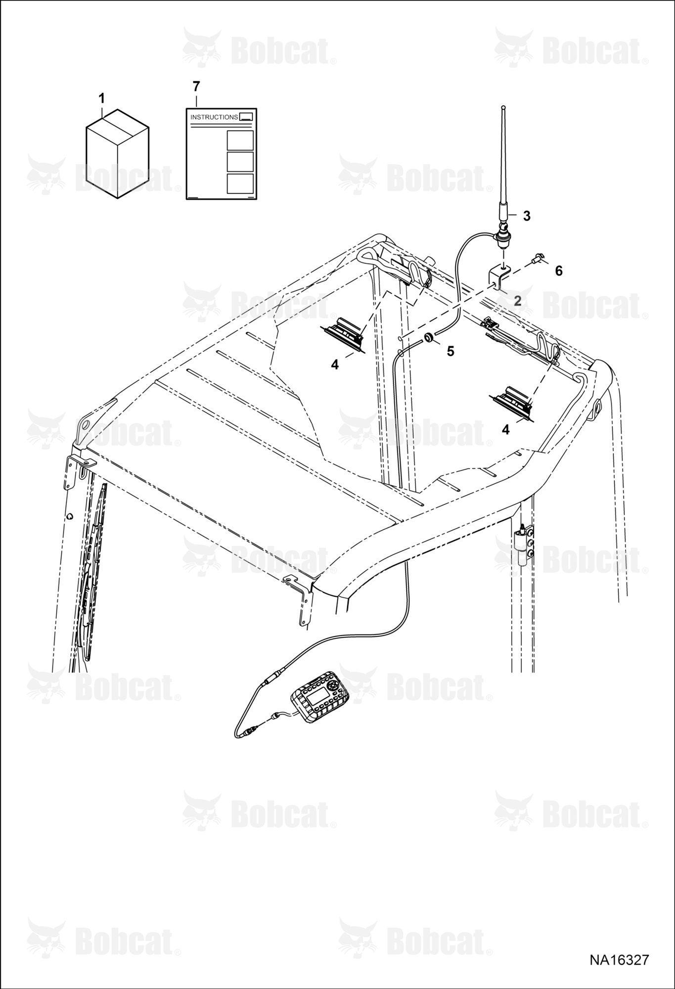 Radio Speakers and Antenna Kit