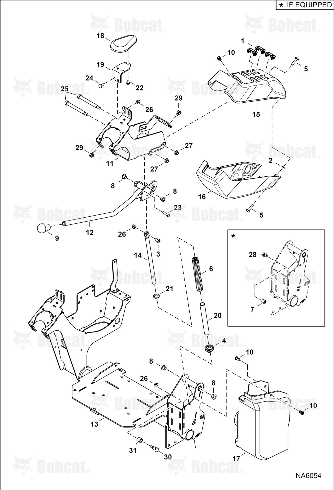 Control Console (LH)  ACRA11001 - ACRA12999