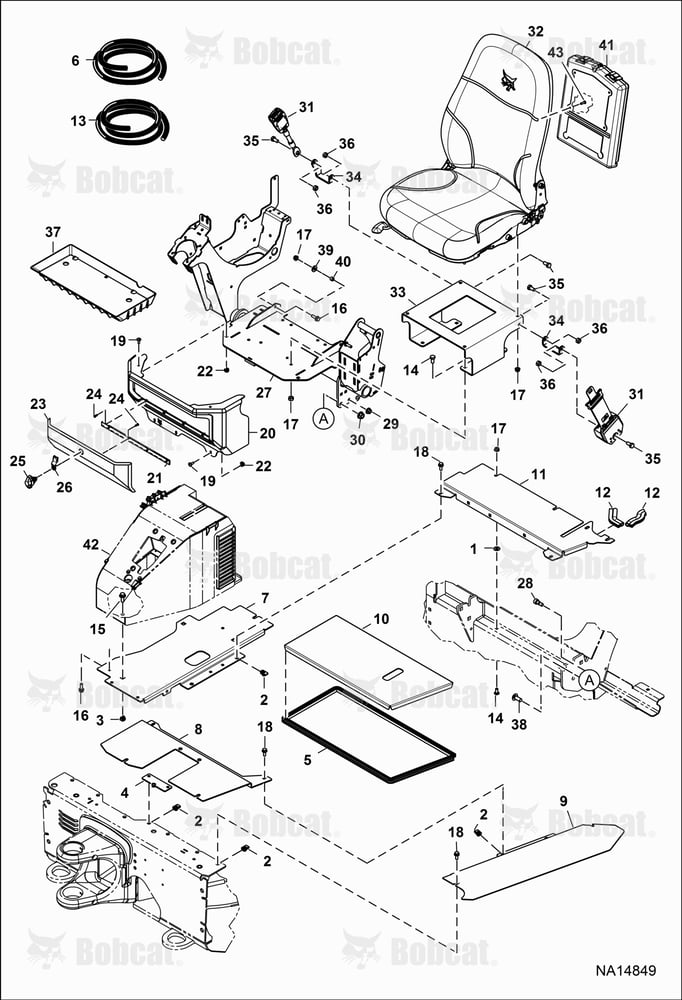 Operator Area & Seat (Floor)