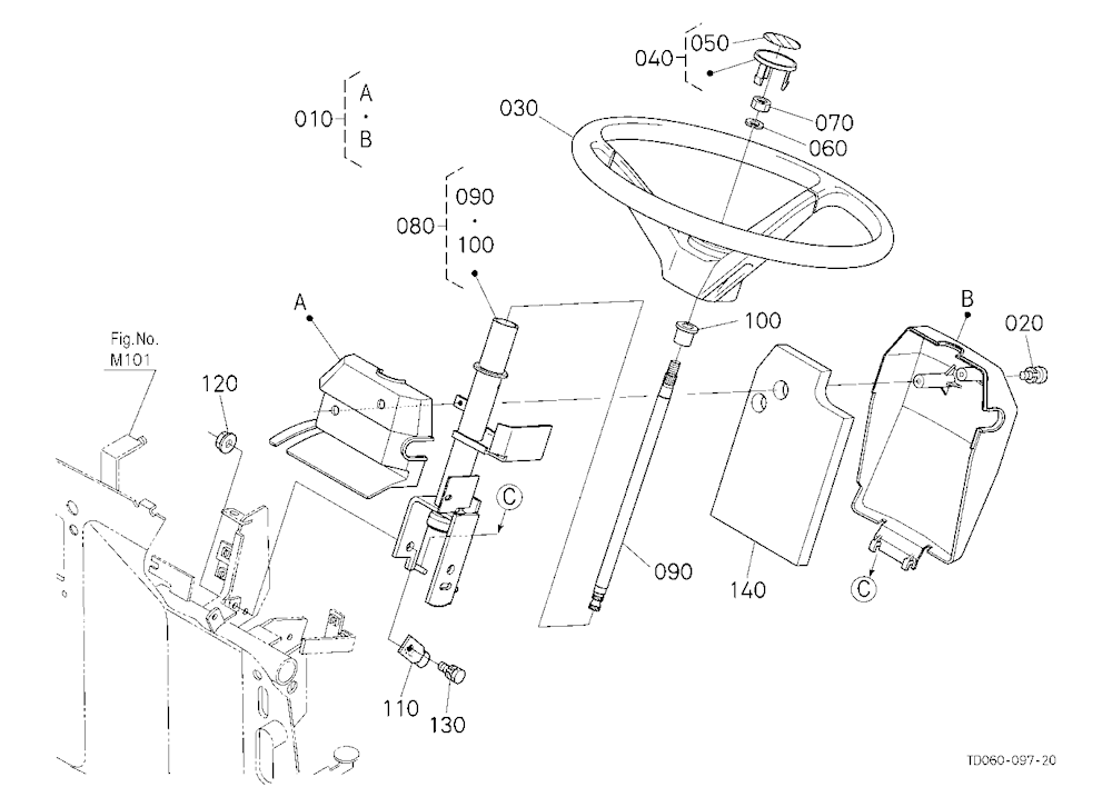 Steering Handle [Cab Type]