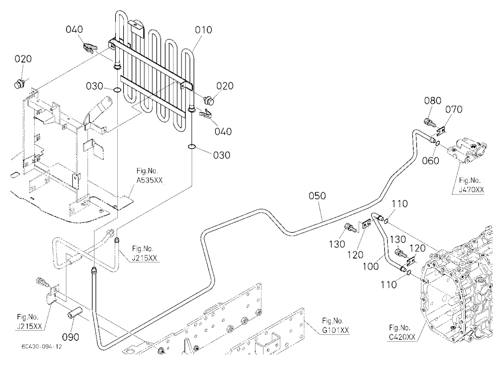 Hydraulic Oil Line (Oil Cooler)
