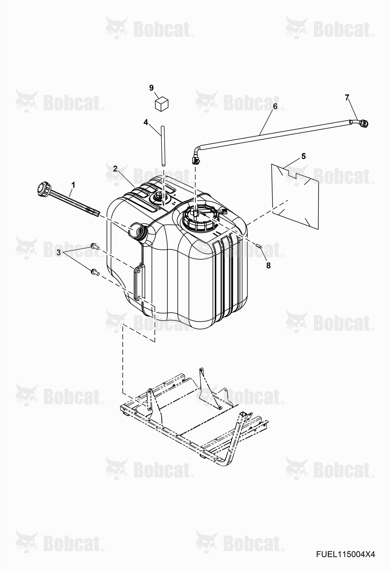 ENGINE, Fuel Tank ASSY