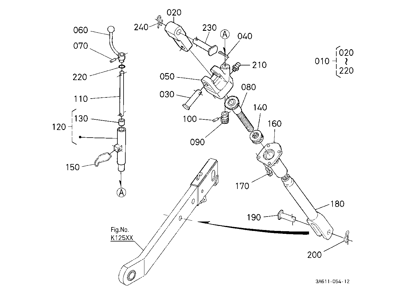 Lift Rod Rh