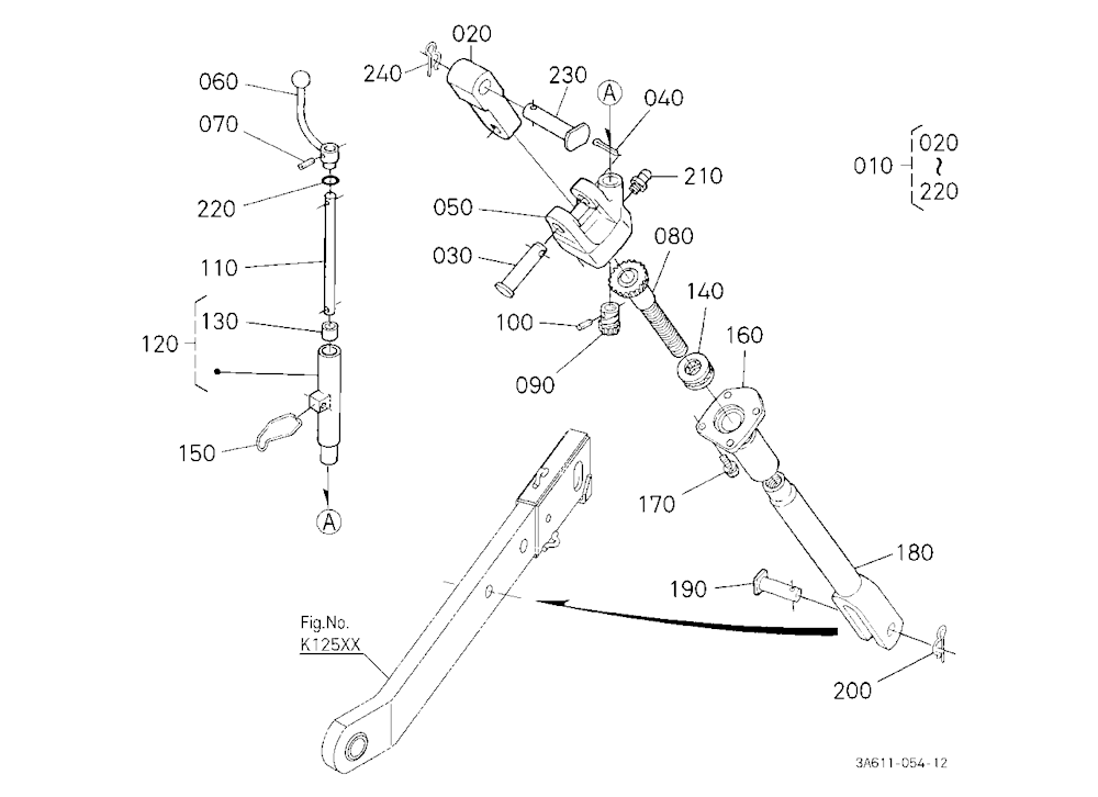 Lift Rod Rh