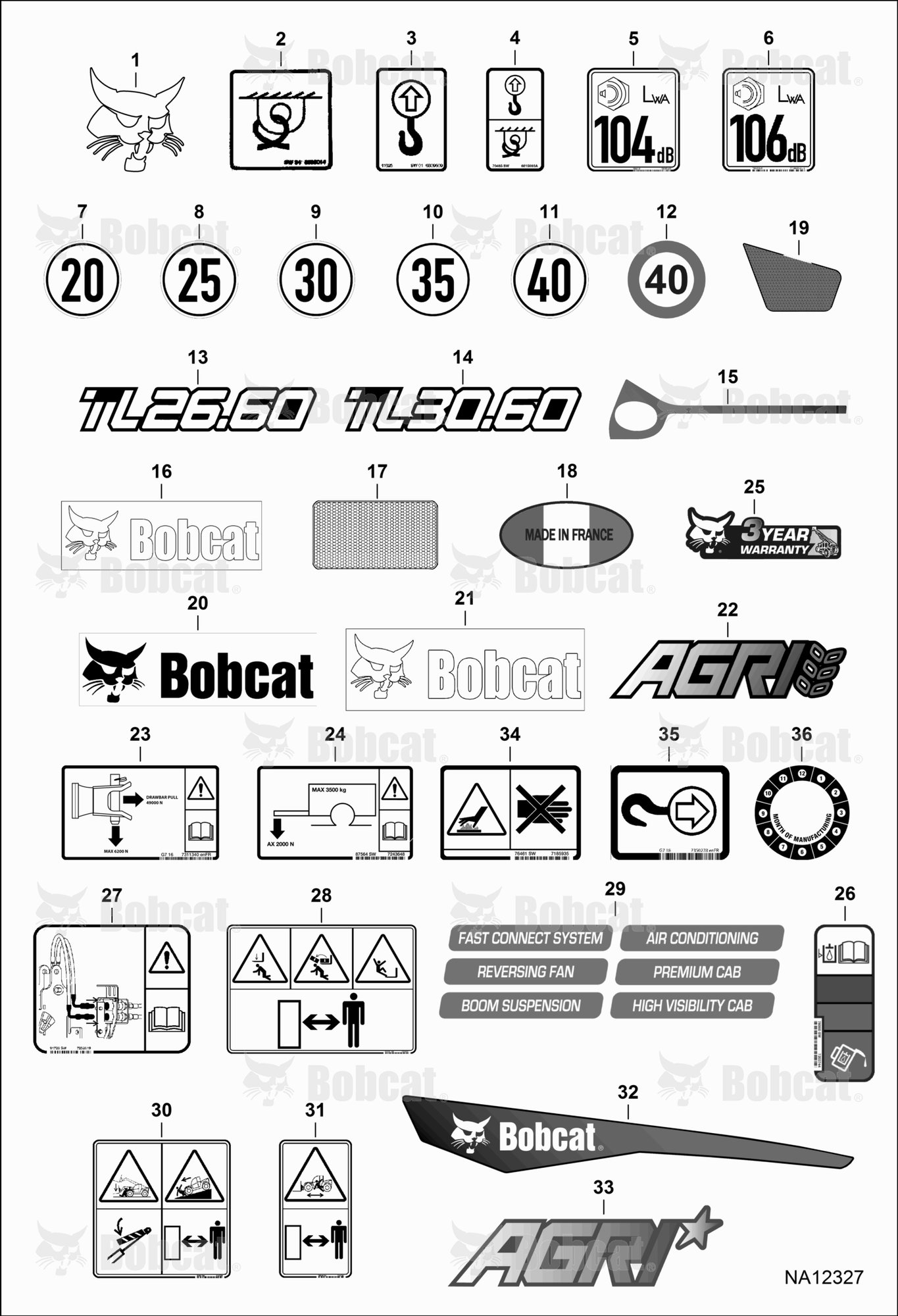 Decals (Outside)