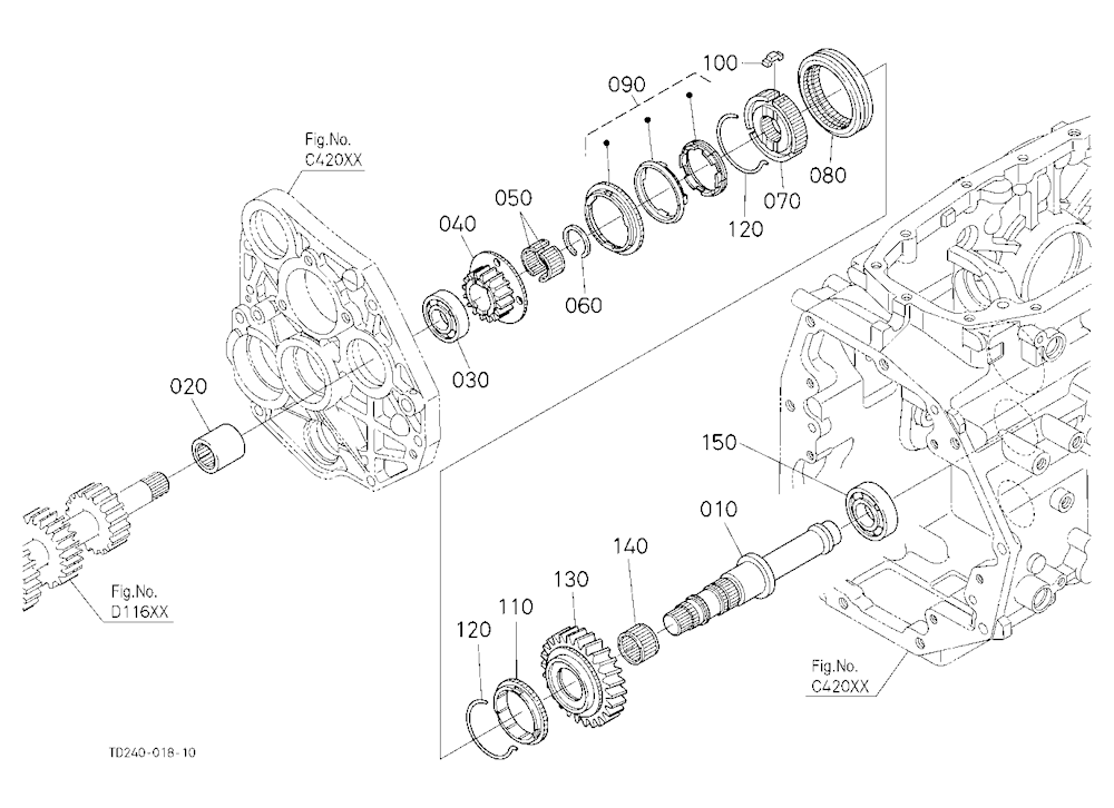 Range Gear Shaft