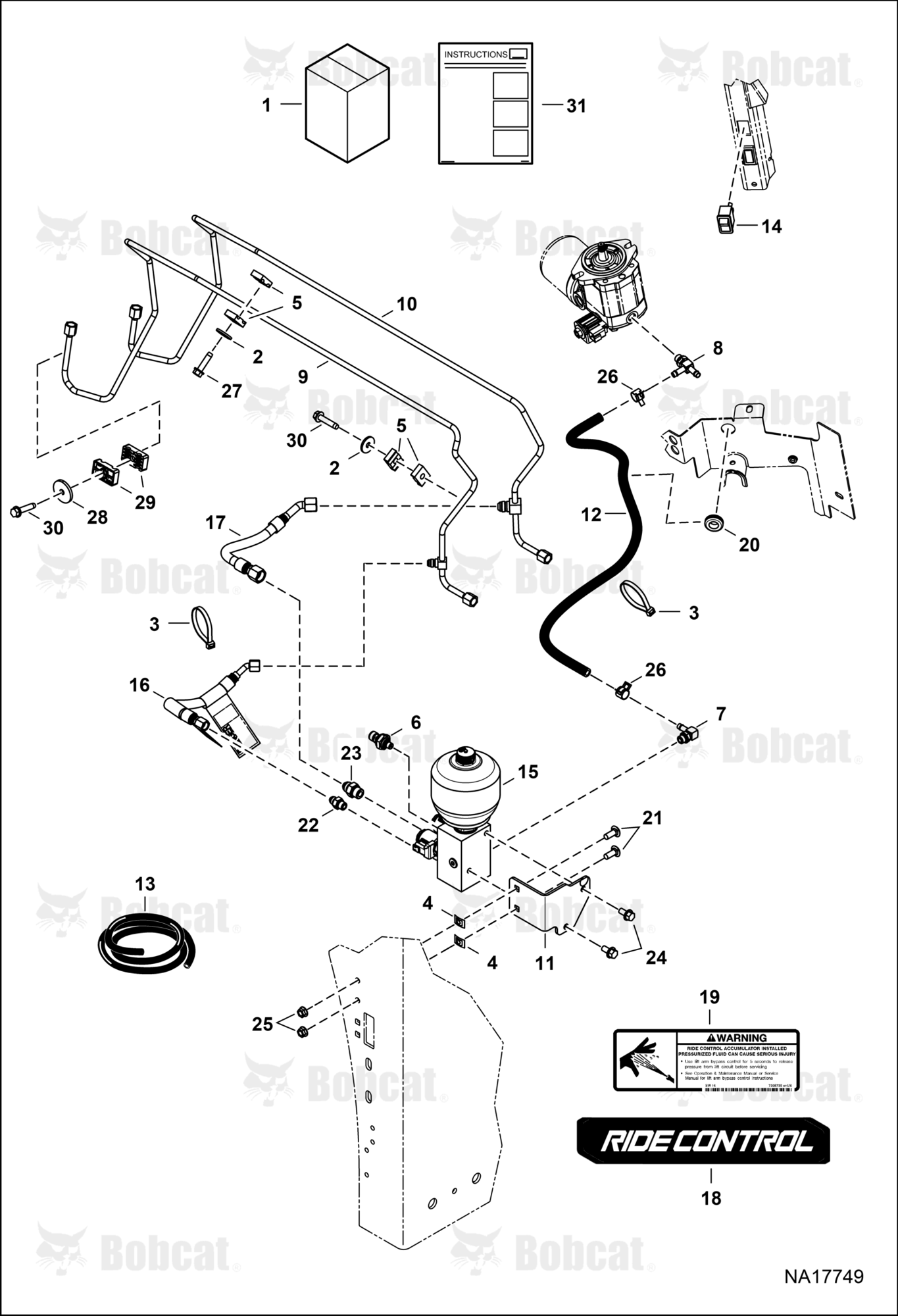Ride Control Kit  AZNB13408 & Above