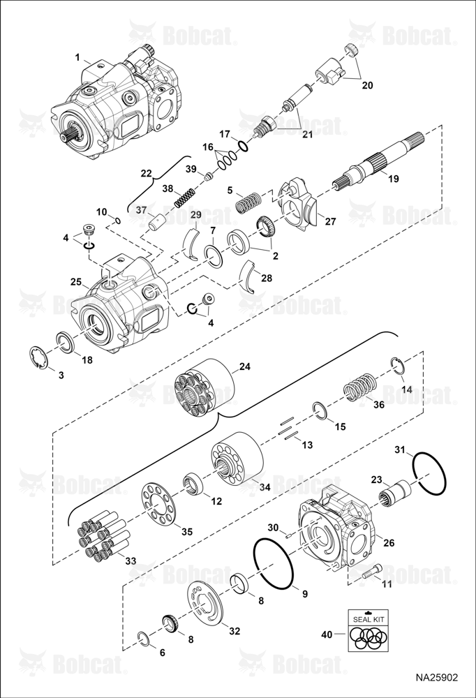 High Flow Hydraulics (Piston Pump)