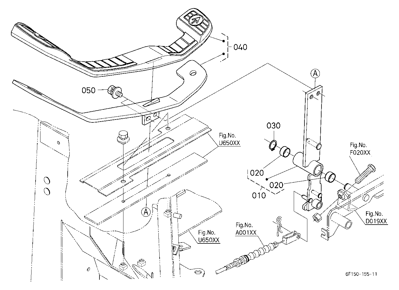 Cabin Kit (Speed Change Pedal) [Option] [Ca]