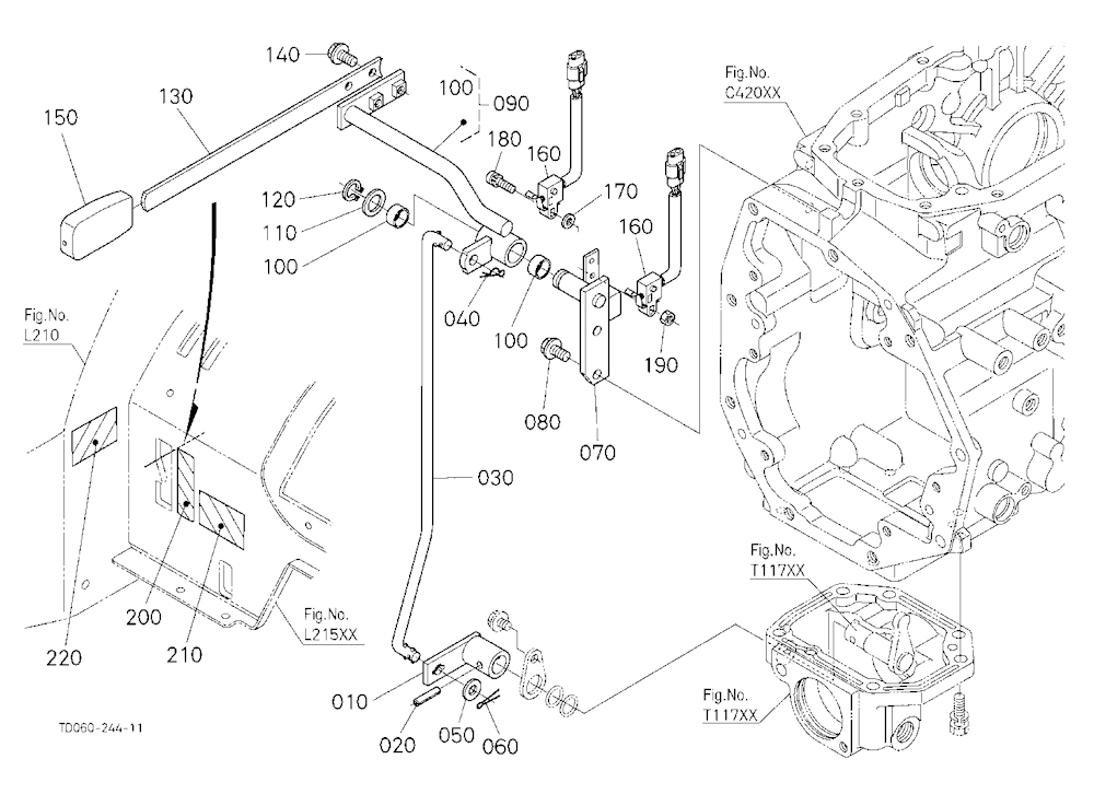 Mid Pto (Lever) (W/G No.L8314) [Option]