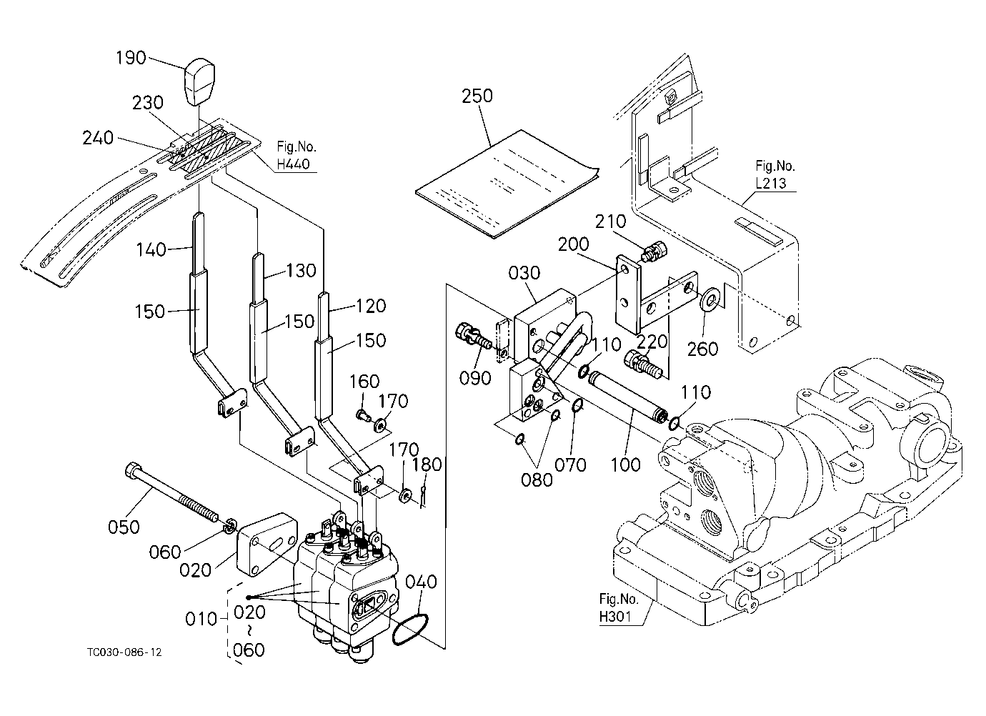 Auxiliary Control Valve Lever (3Rd) [Option]