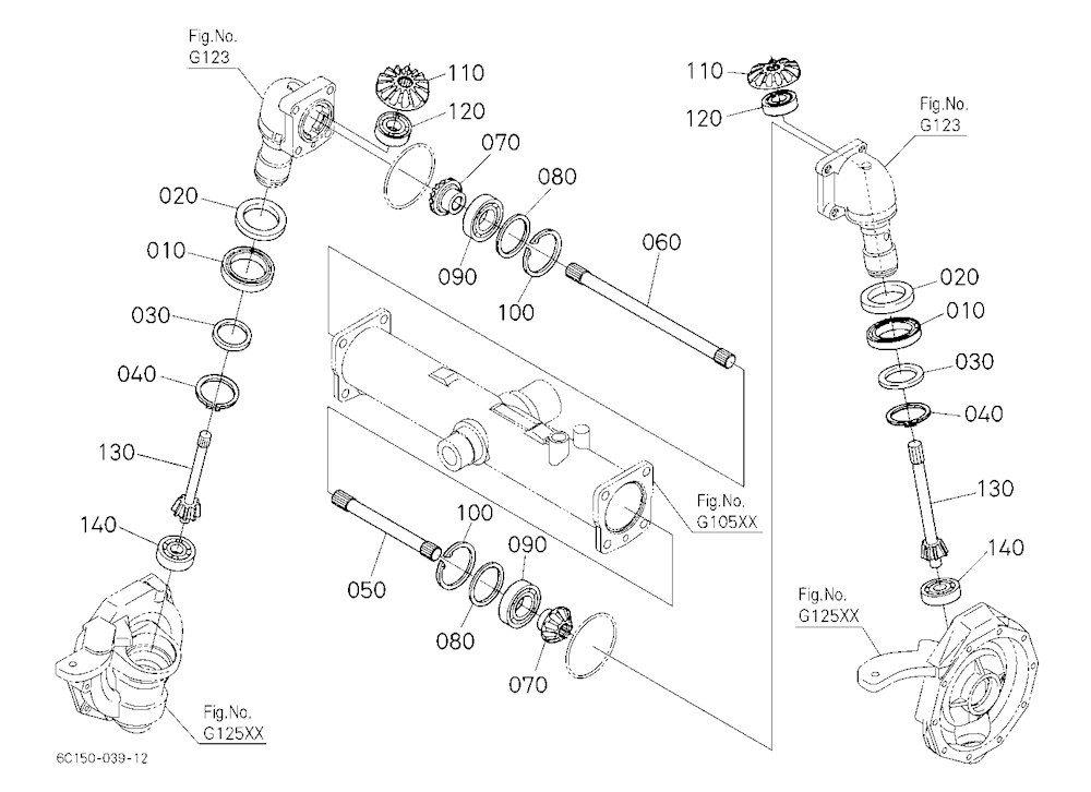 Differential Gear Shaft [4Wd]