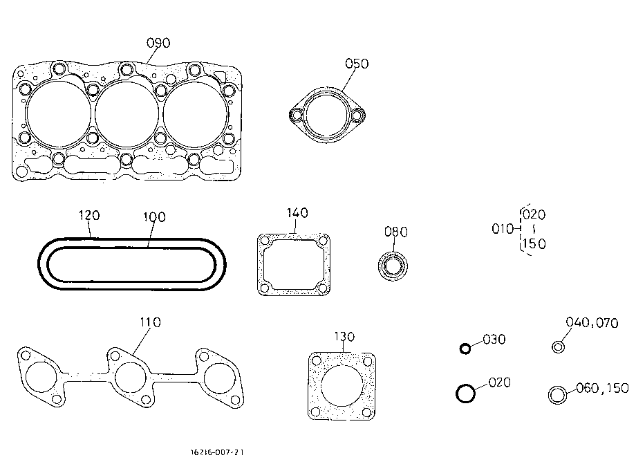 Upper Gasket Kit