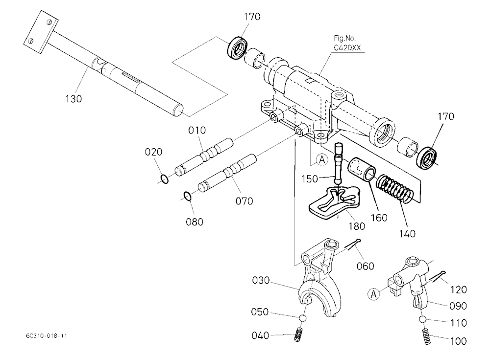 Main Gear Shift Fork