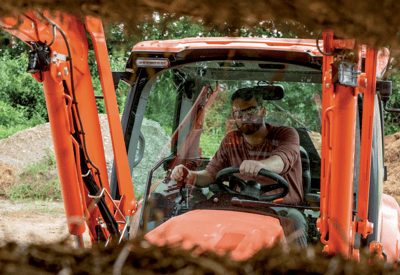 Kubota L70 Series cab