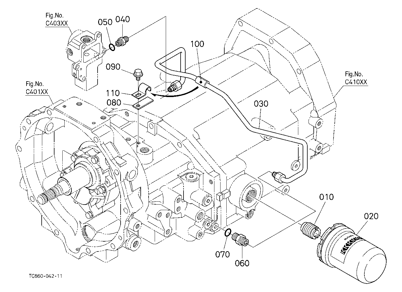 Hydraulic Oil Line (Return)