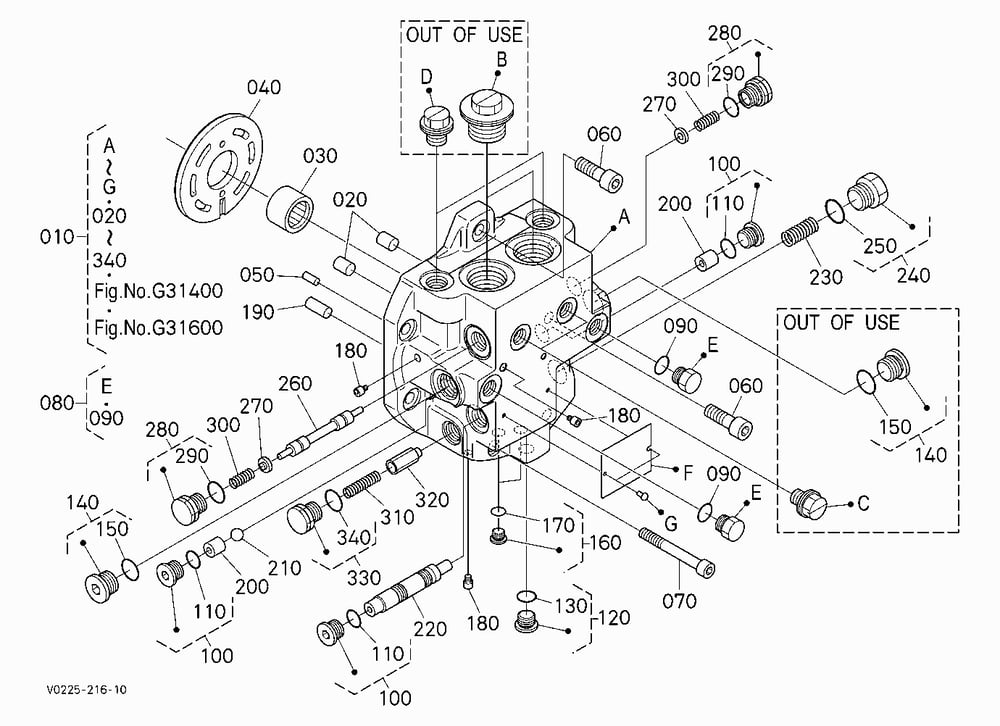 HST MOTOR (CYLINDER) (RIGHT) [COMPONENT PARTS]