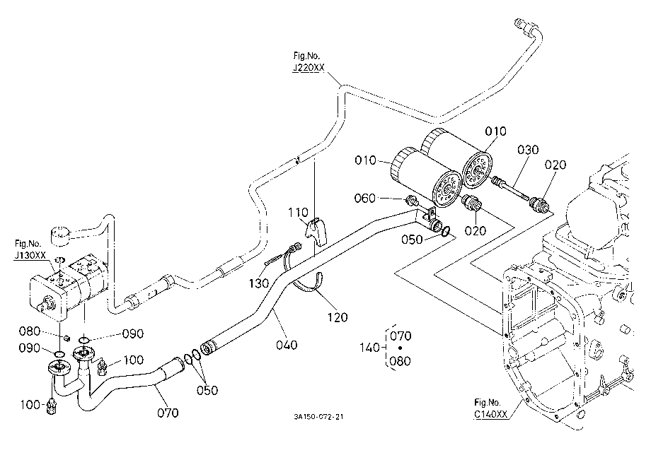 Hydraulic Pipe (Suction) [A]
