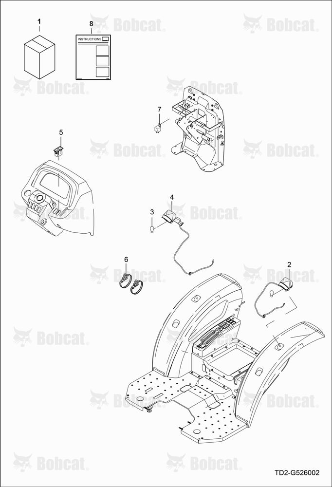 Front Working Lamp Kit