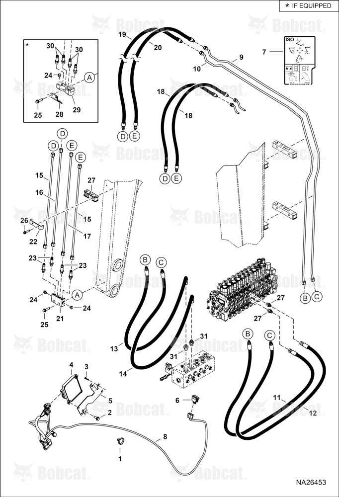 Hydraulic Auxiliary (Fourth Auxiliary)(Hydraulic Coupler)(Short & Long Arm)