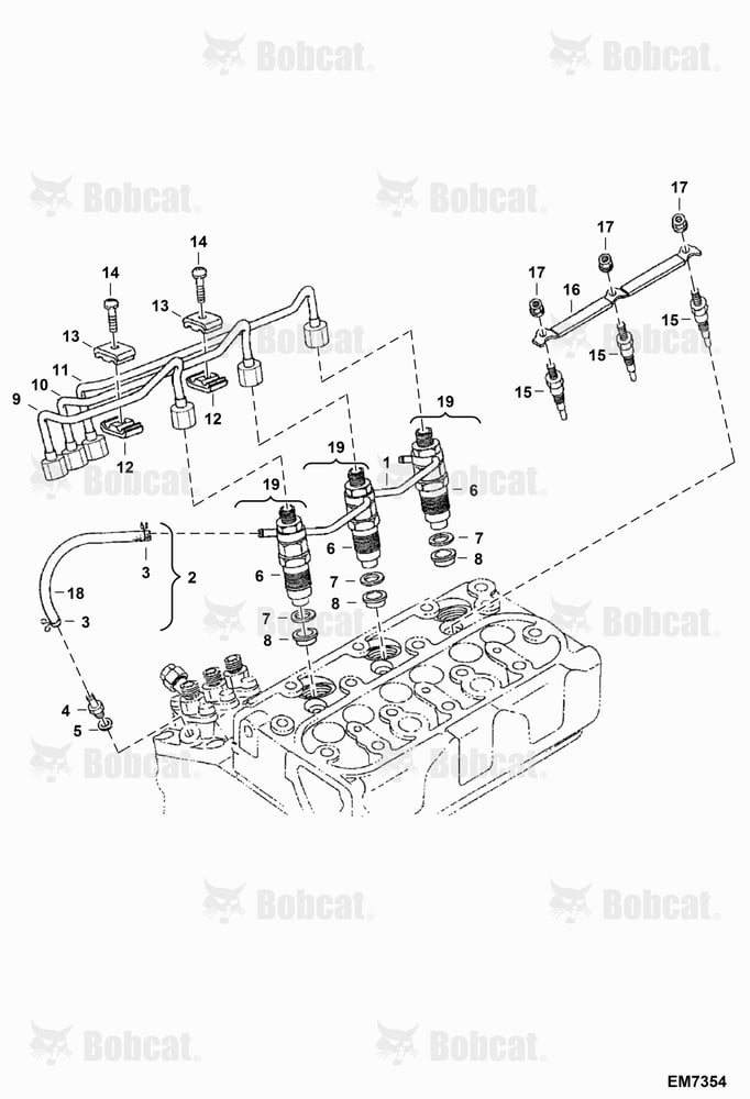 Nozzle Holder and Glow Plug