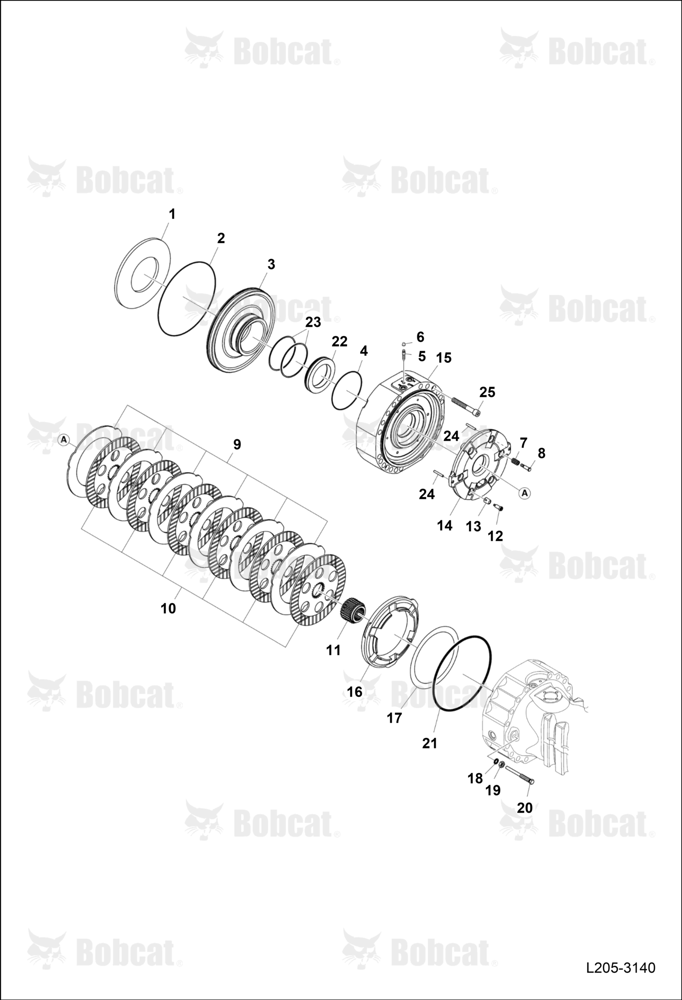 Brake (Front Axle) (LSD)