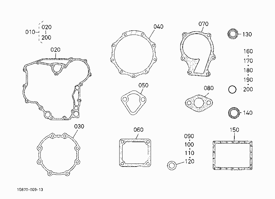 LOWER GASKET KIT [OPTION]