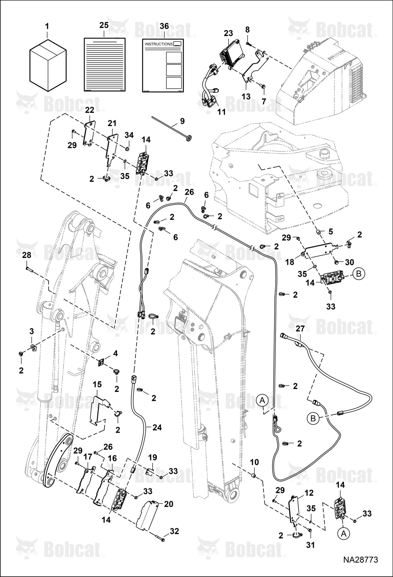 Depth Check Kit (Standard Arm)(W/ & W/O Controller)(4 Sensor)