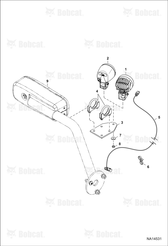 Rear Work Light