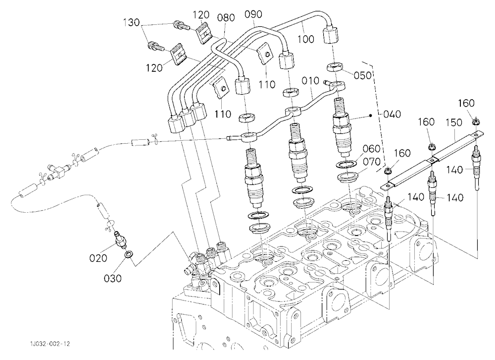 Nozzle Holder And Glow Plug