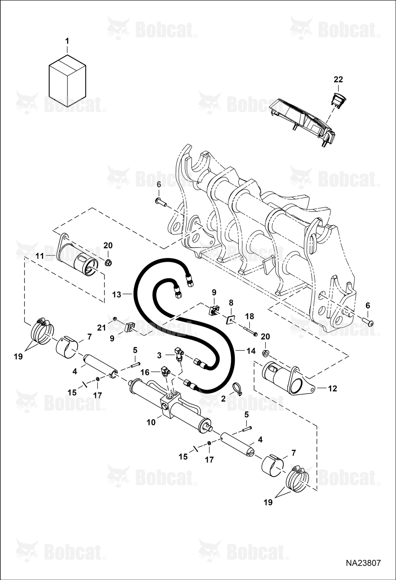 Power Attachment Lock Kit (Manitach)