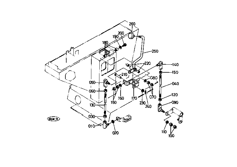 Control Lever (Dozer) (1) [Ktc Kcl]