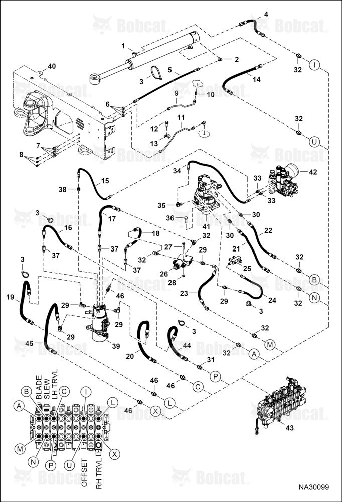 Hydraulic Circuitry (Upper/Swing)