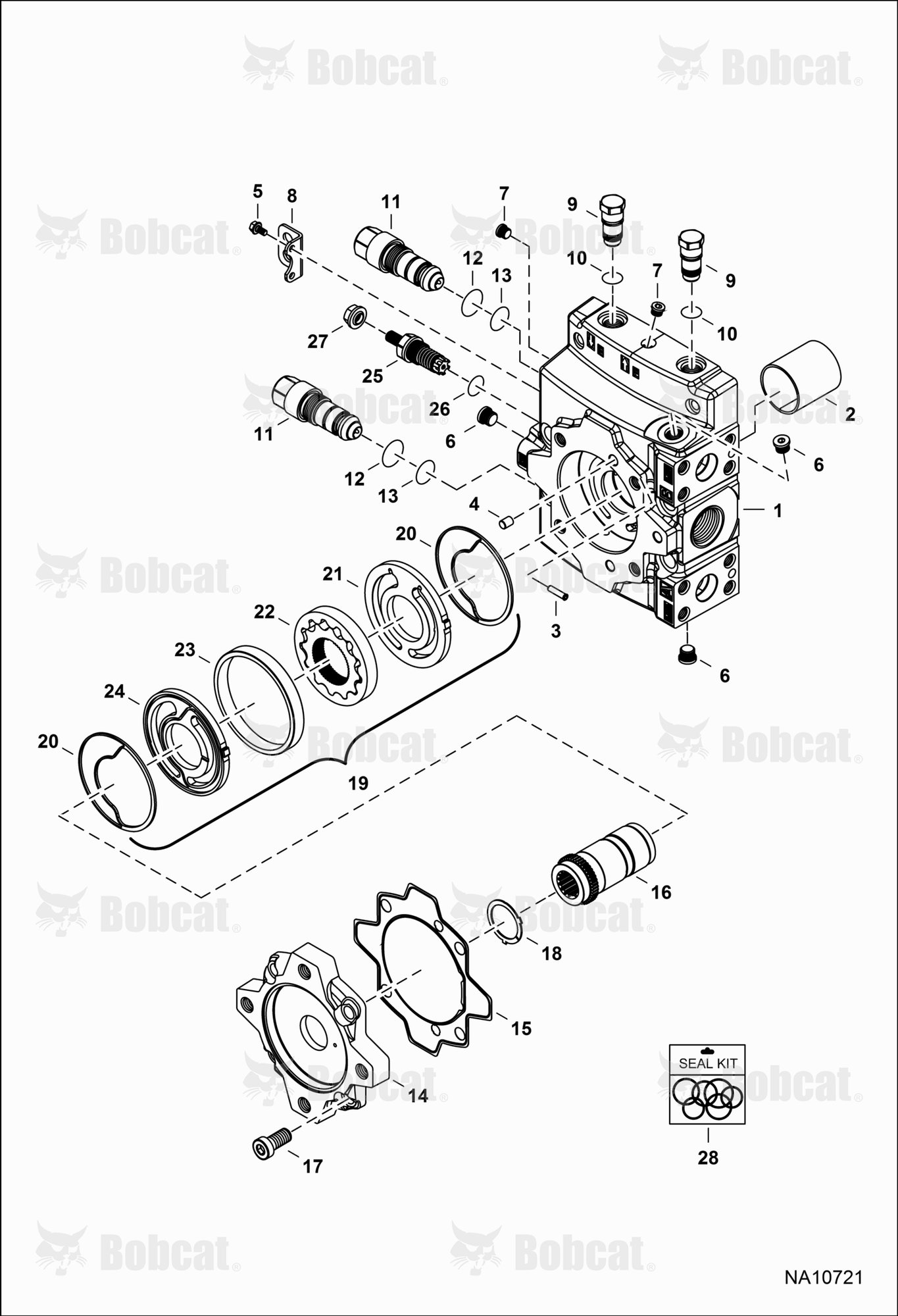 Hydrostatic Pump (Charge Pump Assembly)