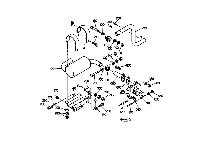 Muffler Exhaust Manifold